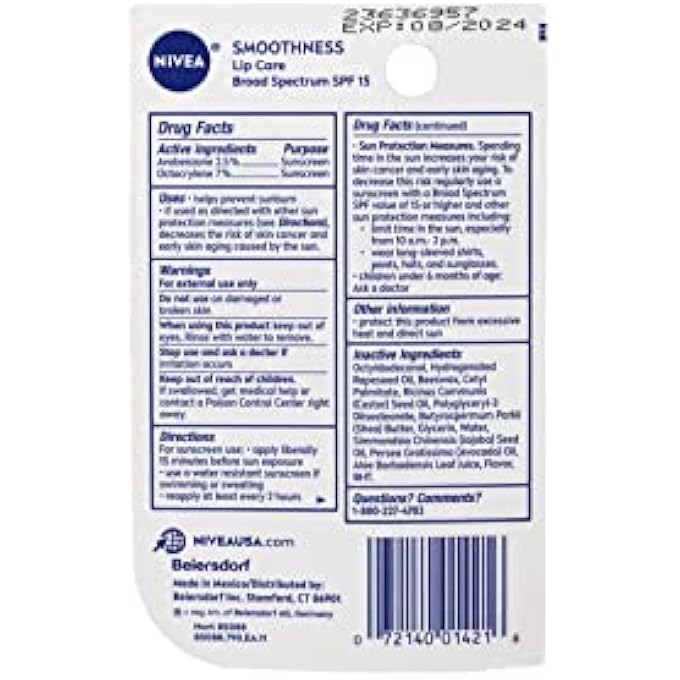 Nivea A KISS OF SMOOTHNESS 0.17 OZ - Image 2